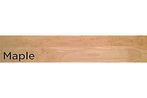 Woodchucks Wood Hard Maple 4 Pack Boards, Each 3/4" x 2" x 12"