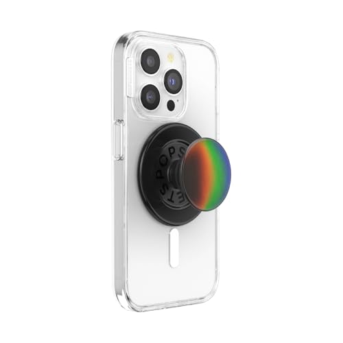 PopSockets Handy-Grip für MagSafe, Magnetischer Halter, Handyständer, Black - Thermocromatic
