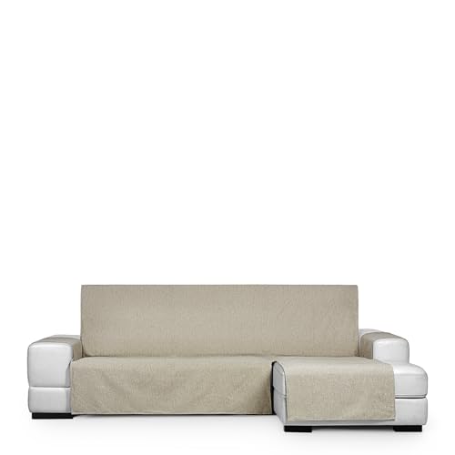 Eysa Genna Stain Resistant Sofa Cover for Chaise Longue Extra Right Side Linen