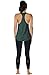 icyzone Workout Tank Tops for Women - Athletic Yoga Tops, Racerback Running Tank Top (M, Army)