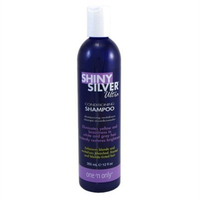 Shiny Silver Shampoo Ultra Conditioning 12 Ounce (354ml) (3 Pack)