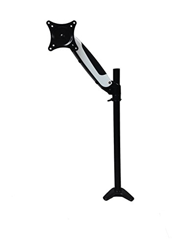 Sit-Stand Desk Mount Monitor Arm Adjustable Hydraulic Arm by Vision
Mount - Support your monitor at the correct height for ergonomic
comfort (Standard, Single Screen, White)