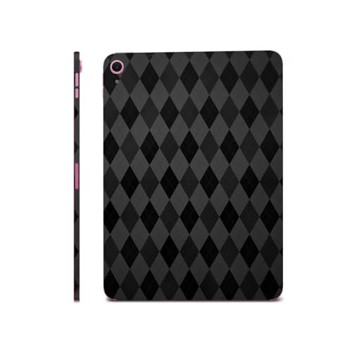iPad Skin Compatible with Apple iPad A16 11 Gen (2025) - Black Argyle - Premium…