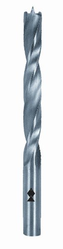 Fisch  FSF-321279 1/4-Inch High Speed Steel Double Flute Brad Point Drill Bit