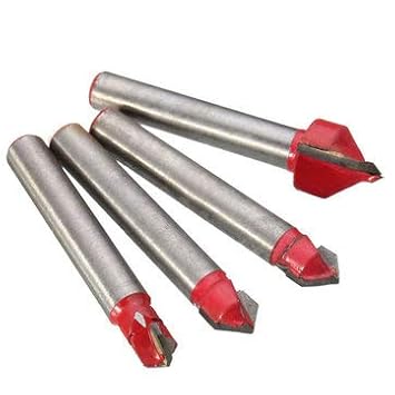 Generic 4Pcs 1/4 Inch Shank Router Bit Cnc Engraving V Groove Cutter