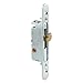 Prime-Line Products E 2164 Mortise Lock, 4-5/8 in., Steel, 45 Degree Keyway, Round Faceplate, Spring-Loaded primary