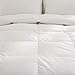puredown All Season Comforter Twin Size Duvet Insert Year Round Use, Extra Soft 100% Cotton Cover Medium Warmth Cloud Fluffy with Tabs