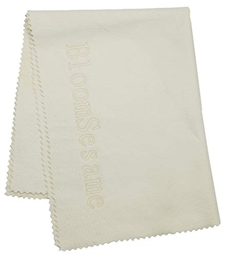 BloomSesame Natural Chamois Cleaning Polishing Cloth for Musical Instrument Guitar Violin Piano Clarinet Trumpet Sax flute - Thumbnail 4