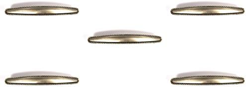 5 NEW 3" SATIN NICKEL KITCHEN CABINET DRAWER PULL HARDWARE HANDLE STYLE #6