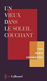 Un  vieux dans le soleil couchant