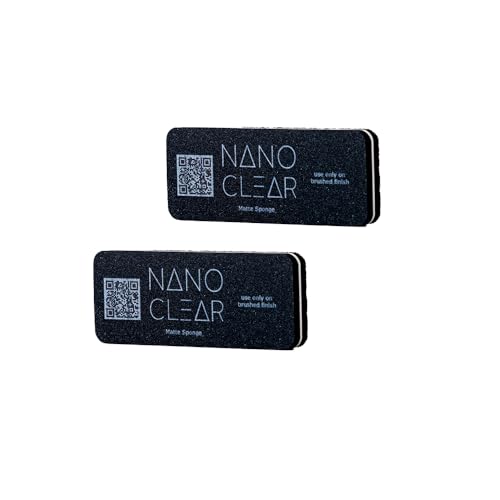 Nano Clear Sponge 2 Pack, Renew Watch Mate Finish Scratches