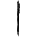 BIC Atlantis Comfort Retractable Ballpoint Pen, Medium Point (1.0mm), Black, Comfortable Grip For Added Control, 3-Count