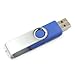 2GB USB 2.0 Flash Memory Drive Thumb Stick Swivel Design Blue