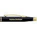 Dayspring Pens Cross Rollerball Pen | Engraved/Personalized Cross Classic Century Black Rollerball Pen with Gold Trim AT0085-110. Custom Laser Engraving of Your Personalized Gift Recipient's Name
