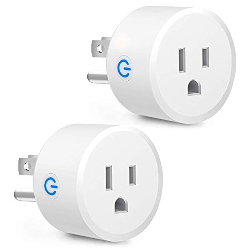 EKF Zigbee Smart Plugs, Wireless Remote Control Electrical Outlet Switch Compatible with SmartThings and Amazon Echo…