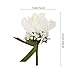 JaosWish 8PCS Flower Men Boutonniere Handmade Silk Men Corsage for Groom Wedding Party Suits