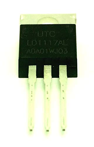Unisonic LD1117 LD1117AL - Adjustable Voltage Regulator TO-220 (Pack of 10)