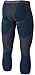 TSLA TM-MUC78-NVH_Large Men's Mesh-Panel Compression 3/4 Capri Baselayer Cool Dry Sports Tights MUC78