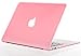 Kuzy MacBook Air 13 inch Case 2017 - A1466, Hard Shell, Pink