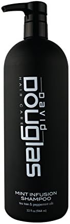 Tea Tree Mint Shampoo 💪 (Tea Tree Oil & Peppermint oil) Infusion Clarifying Shampoo - 32 Ounce - Dry Scalp Shampoo, Color Treated Hair, Volume, Oily Hair Shampoo, for Men & Women by David Douglas