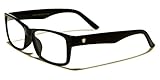 Horn Rimmed Rectangle Wayfarer Style Reading Glasses