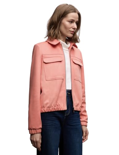 Street One Chaqueta corta de terciopelo albaricoque 44