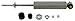 Gabriel G63866 Ultra Truck Rear Shock Absorbers for Cadillac Escalade; Chevrolet Avalanche, Colorado, Suburban, Tahoe; GMC Canyon, Yukon; Mor-Ryde Suspension Bus Van Recreational Vehicle (1 Pack)