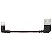 Zeskit 90 degree Lightning to 90 degree USB (Braided 10cm)