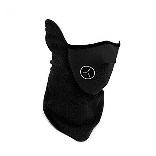 Dust Wind Protective Armor Face Gear Motorcycle Mask Cycling mask Black - Thumbnail 2