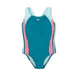 Speedo Girls' Swimsuit One Piece Infinity Splice