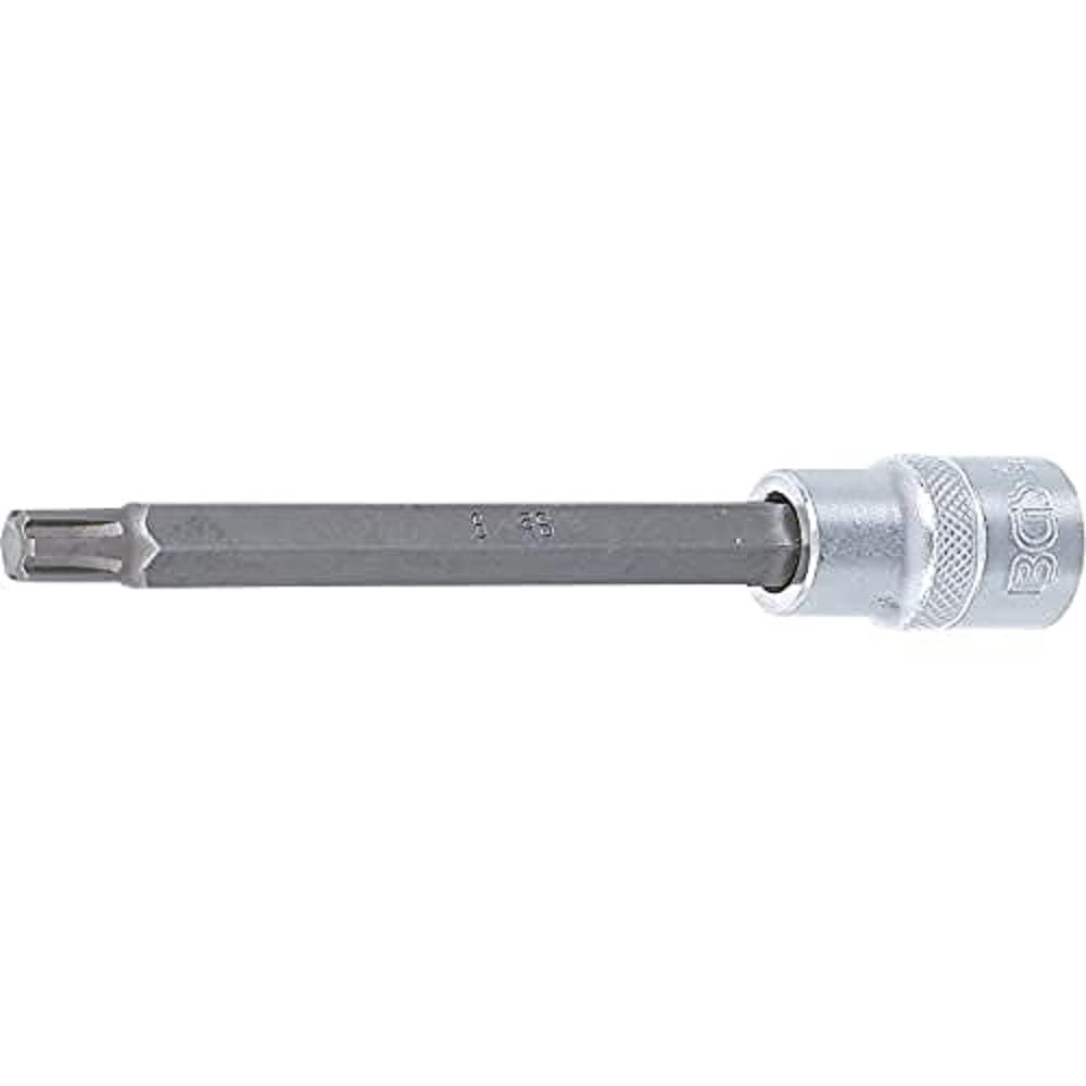 BGS 4174 | Bit Socket | length 140 mm | 12.5 mm (1/2") Drive | Spline (for RIBE) | M9