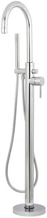 Clawfoot Tub Modern Freestanding Faucet w/ Shower Wand- Chrome