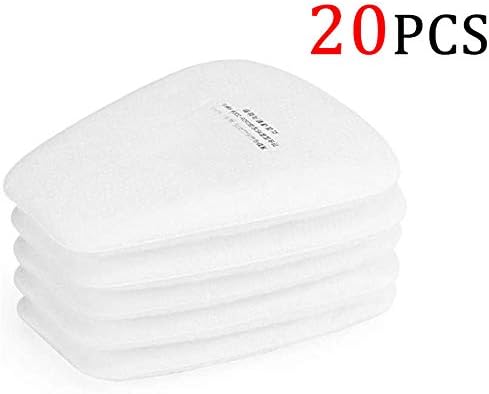 Replacement Part | Replacement Fitting Respirator Paint Spraying Dust Gas 6200 7502 - Protective Filter（20PCS）