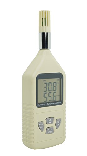 Digital LCD display thermo-hygrometer Temperature Humidity Meter Moisture Tester Thermometer Monitor with USB Interface and Data Download 1360ABZ - Thumbnail 2