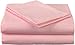 American Baby Company 100% Natural Cotton Percale Toddler Bedding Sheet Set, Pink, 3 Piece, Soft Breathable, for Girls
