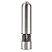 Jagurds Electric Salt and Pepper Mill Set - Premium Stainless Steel One-Handed Spice Grinders with Light, Automatic Battery Operated with Adjustable Coarseness for that Perfect Savory Seasonings
