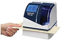 Amazon.com : Amano Tcx-85 Atomic Time Clock with Time and Date Stamp