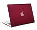 MOSISO MacBook Air 13 Case (Models: A1369 & A1466, Older Version 2010-2017 Release), Plastic Hard Shell Case Cover Only Compatible MacBook Air 13 Inch, Wine Red