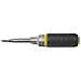 Ratcheting Screwdriver and Nut Driver, Multi-Bit, Cushion Grip Handle Klein Tools 32558