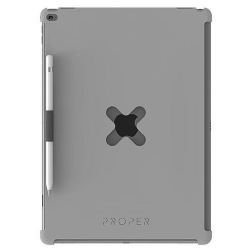 Tether Tools X Lock Case with Integrated Magnetic Pencil Holder for iPad Pro 12.9", Gray