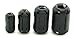 FIOTOK 20Pcs Clip-on Ferrite Ring Core Black RFI EMI Noise Suppressor Cable Clip for 5mm/7mm/9mm/13mm Diameter Cable