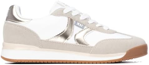 - Sneakers Femme Or - Chaussures Confortables et polyvalentes - Mode décontractée - Modèle 14501906 (Taille38)