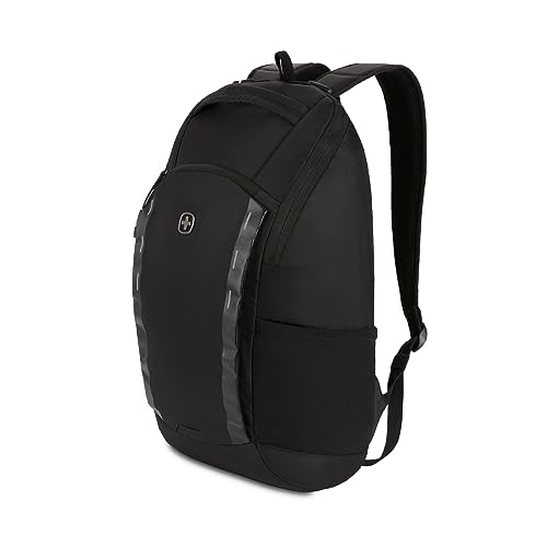SwissGear 8117 Laptop Backpack, Black, 17.75 In (Fits Laptops up to 15")