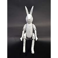 Bongjas Dream Handmade Wooden Easter Bunny Shelf Sitter Rabbit (L)