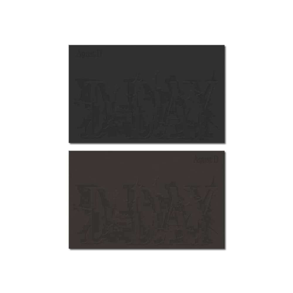 Agust D (BTS) D-DAY album (VERSION 02)