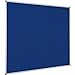VIZ-PRO Notice Board Felt Blue, 48 X 36 Inches, Silver Aluminium Frame