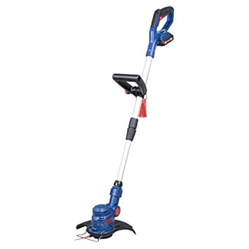 Güde Akku Rasentrimmer RT 18-201-05 Garten Trimmer Ladegerät 20 Messer