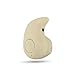 Bluetooth Headset, Lookatool® Mini Ultra-small S530 4.0 Stereo Bluetooth Headset Earphone Earbud (Khaki)