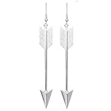 Nickel Free Arrow Earrings 2 1/2 X 5/8