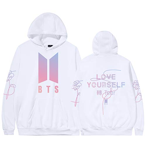 DHSPKN Kpop BTS أحب نفسك تمزق سترة سترة سترة هودي Jungkook Suga Jimin V Jacket